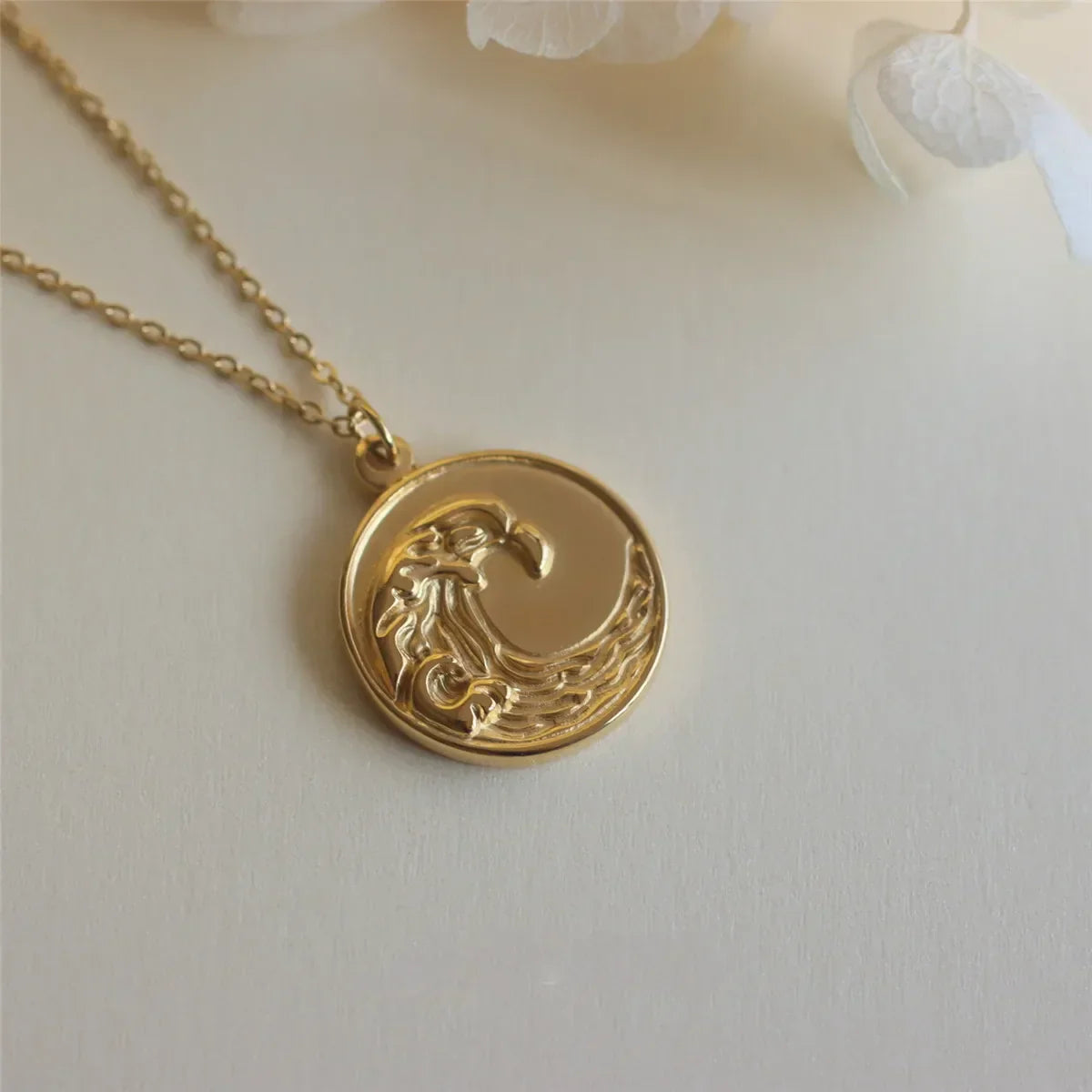 Free Golden Waves Necklaces