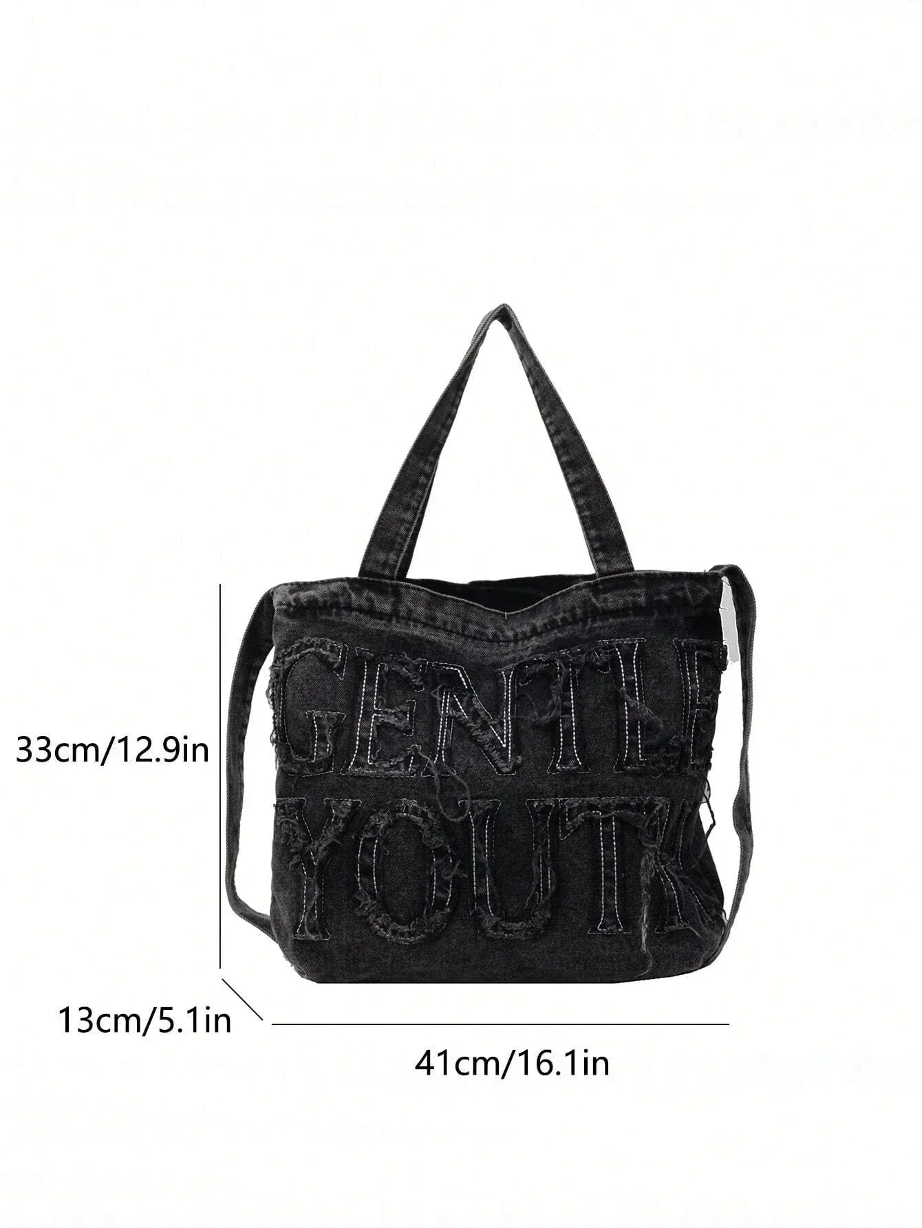 Jeans Canvas Tote Bag