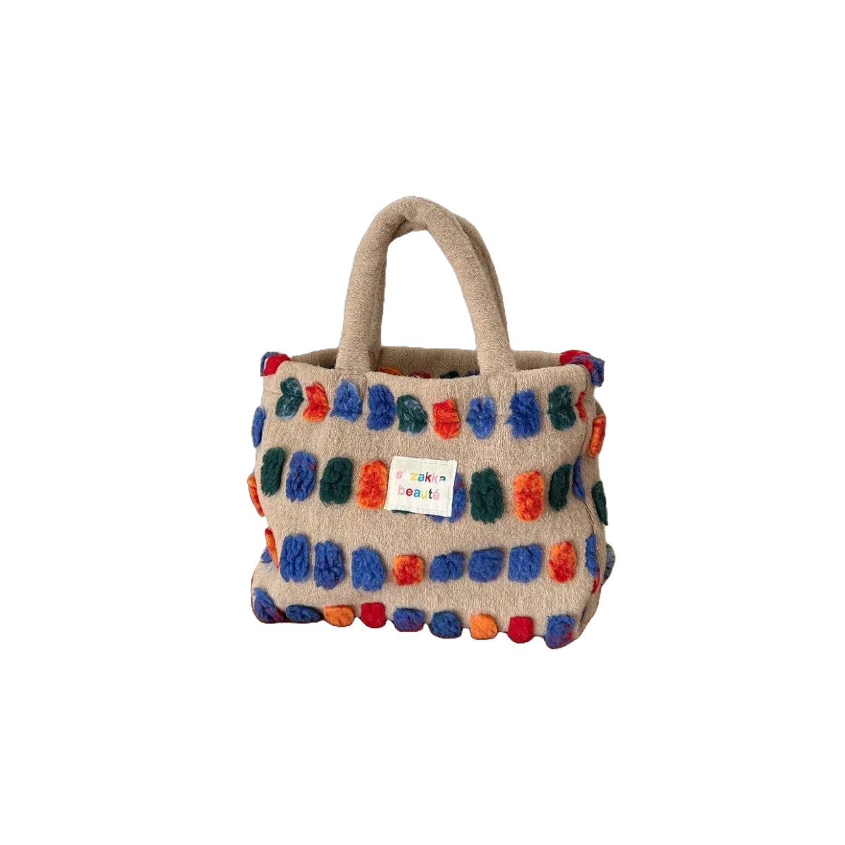 Color Plush Dots bag