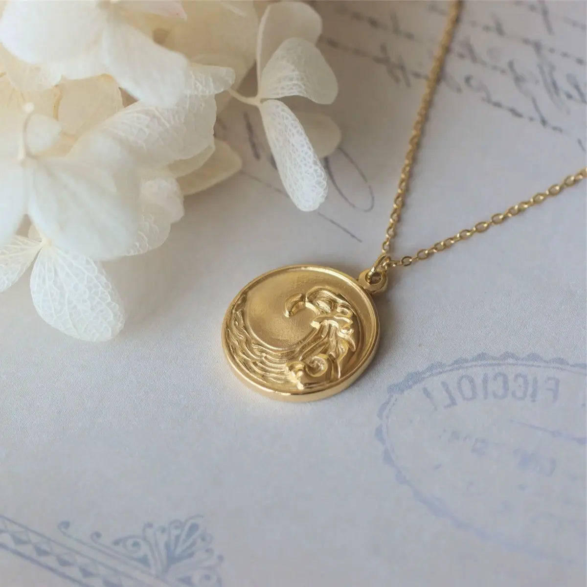 Free Golden Waves Necklaces