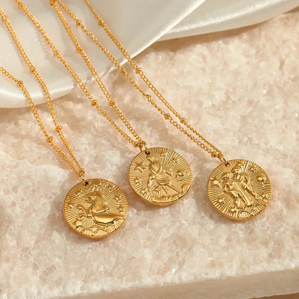 Personality Zodiac Signs Necklace