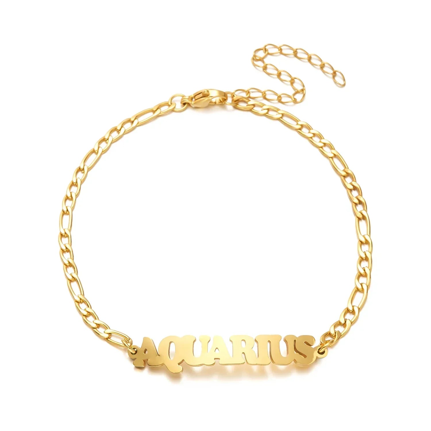 golden Zodiac Sign Bracelets