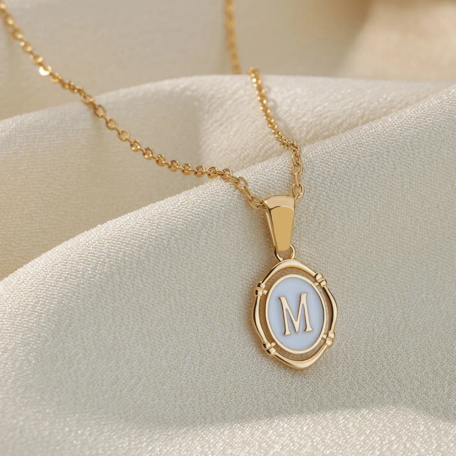 Gold Initial Necklace