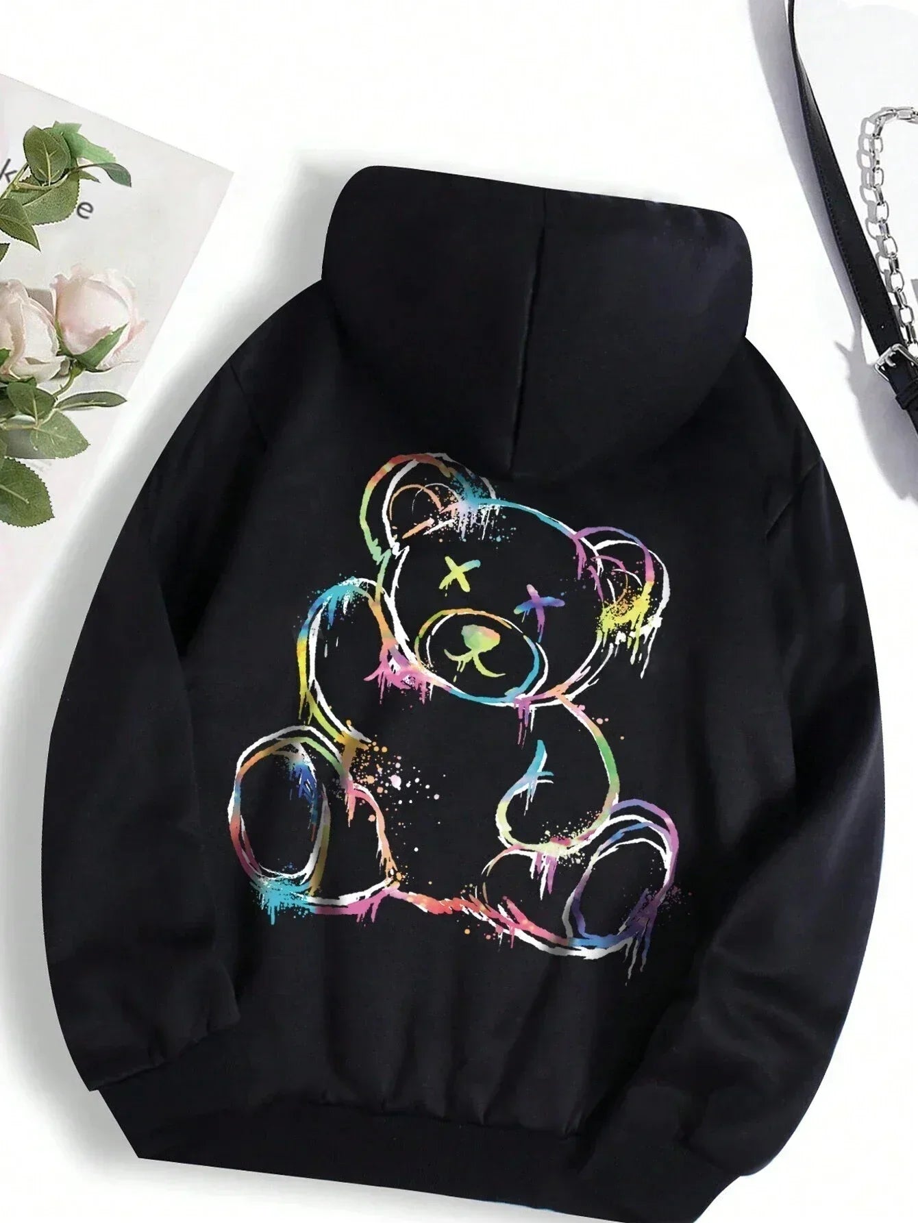 Colorful Bear Hoodie