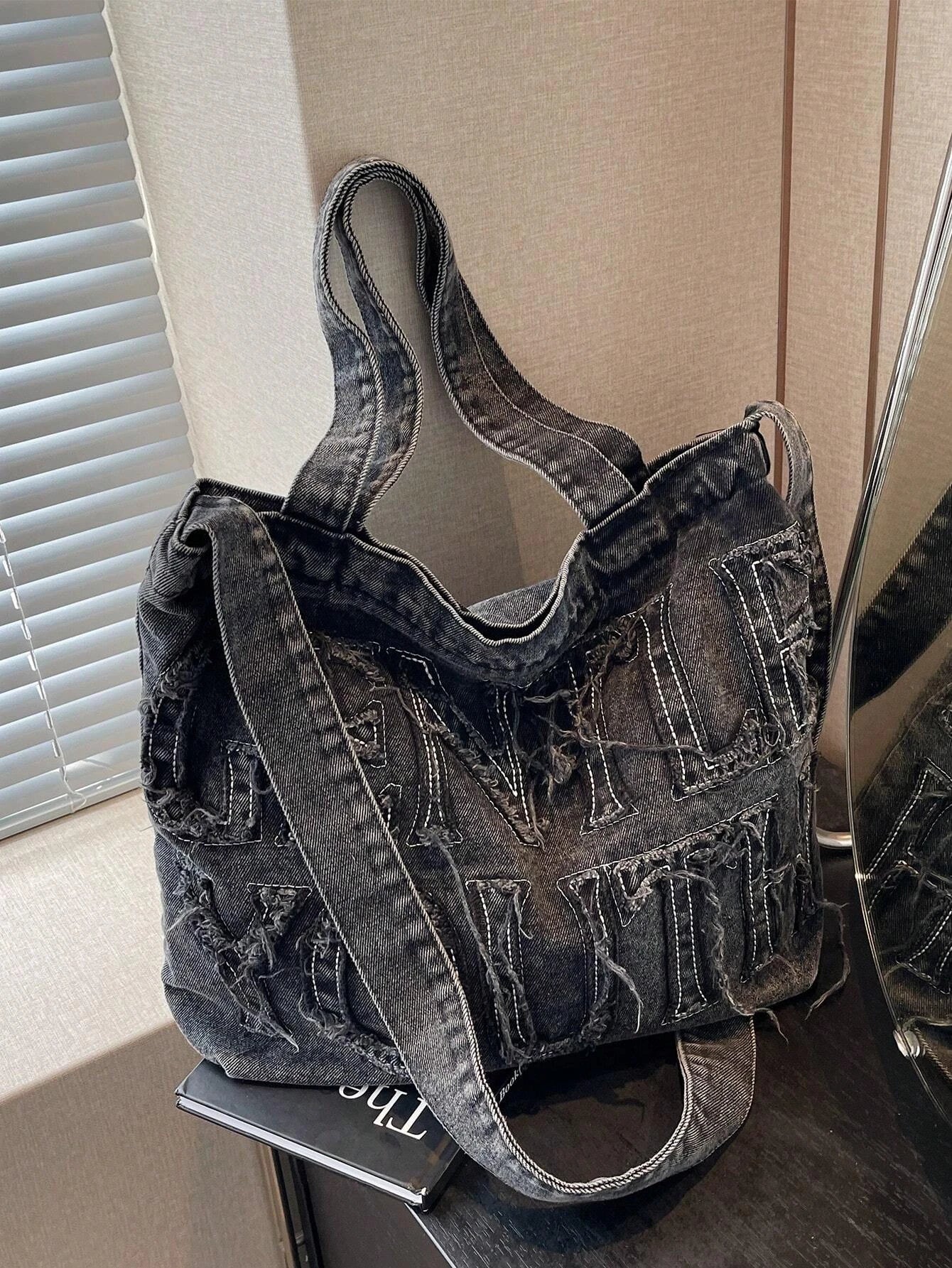 Jeans Canvas Tote Bag