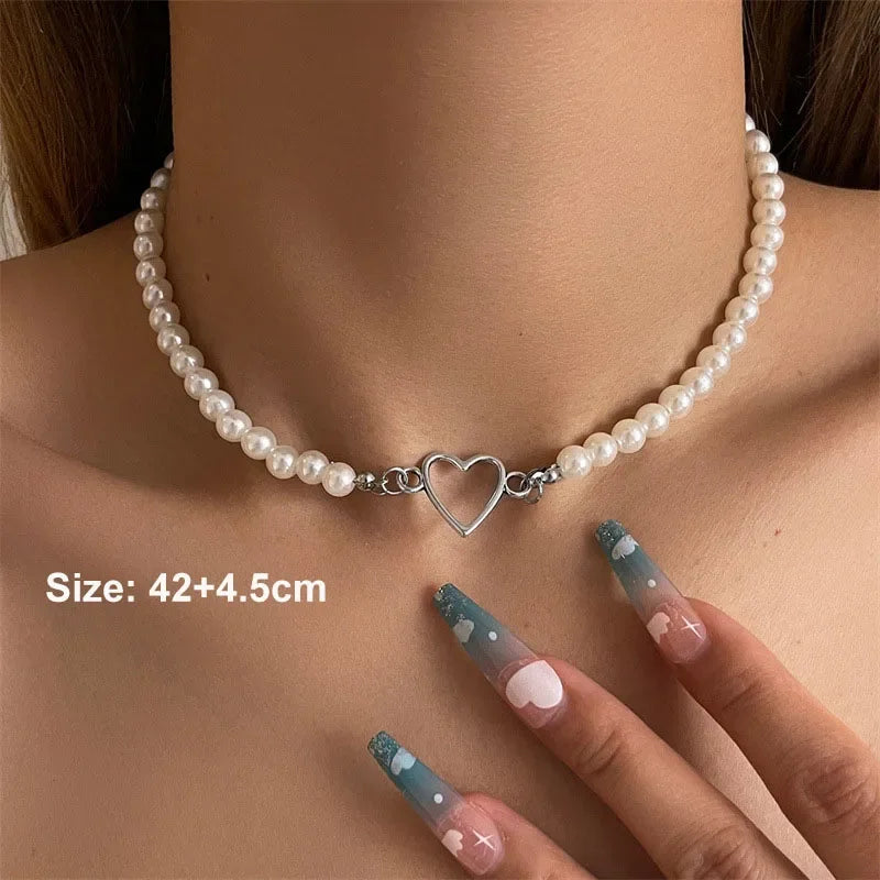 Love Pearl Necklace