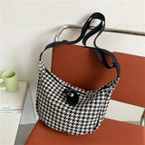 Classic Houndstooth Bag