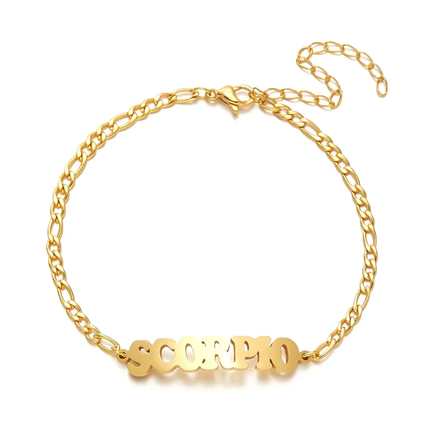 golden Zodiac Sign Bracelets