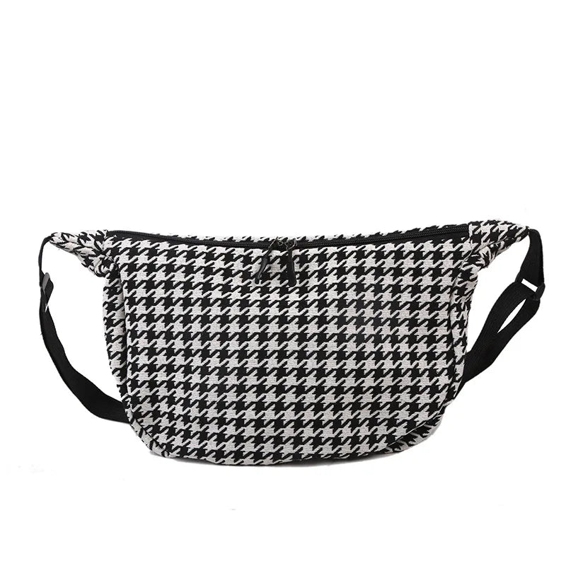 Classic Houndstooth Bag