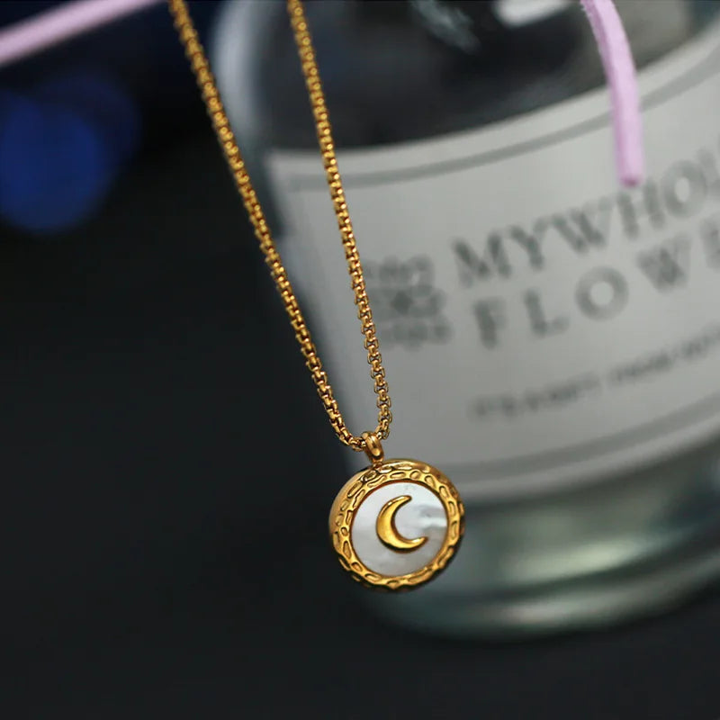 Moon Charm necklace