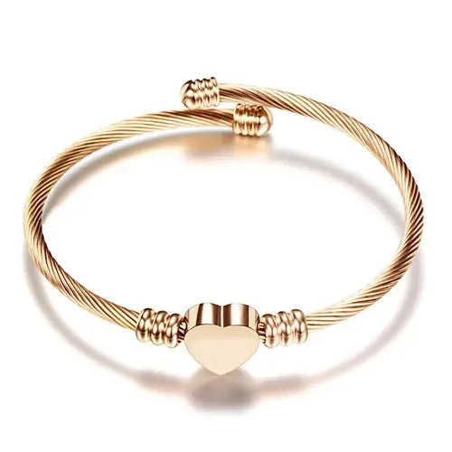 Girls Heart Bracelet