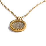 Shiny Round Necklace