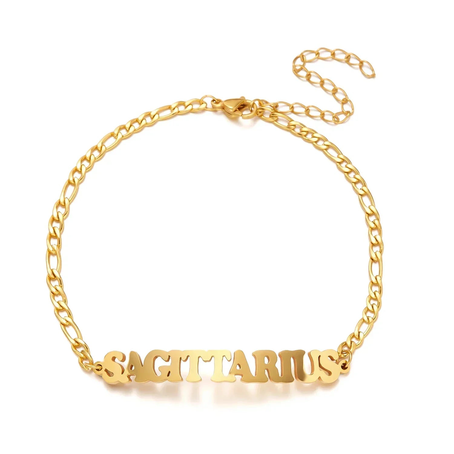 golden Zodiac Sign Bracelets