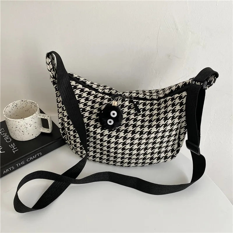 Classic Houndstooth Bag