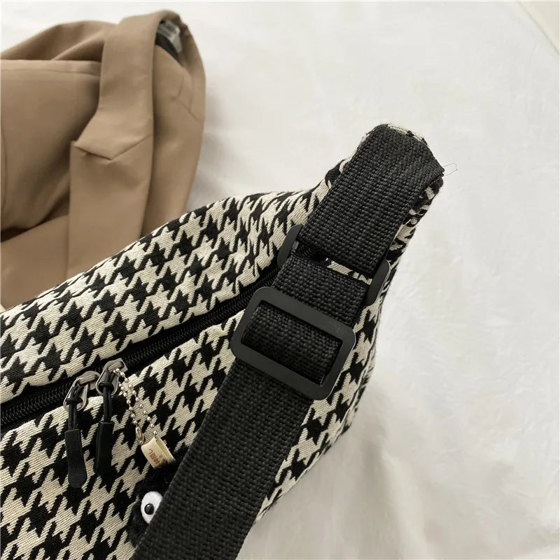 Classic Houndstooth Bag