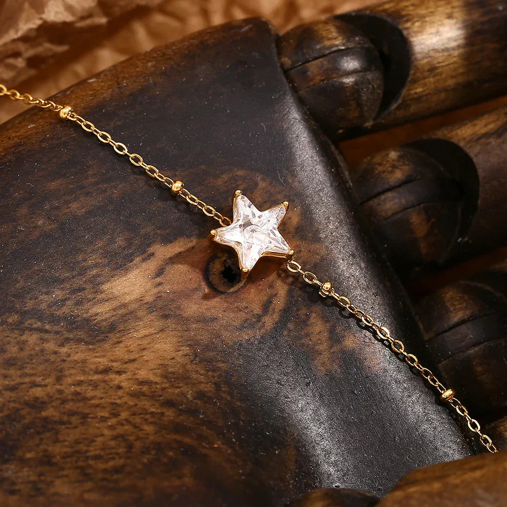 Star Thin Chain bracelets