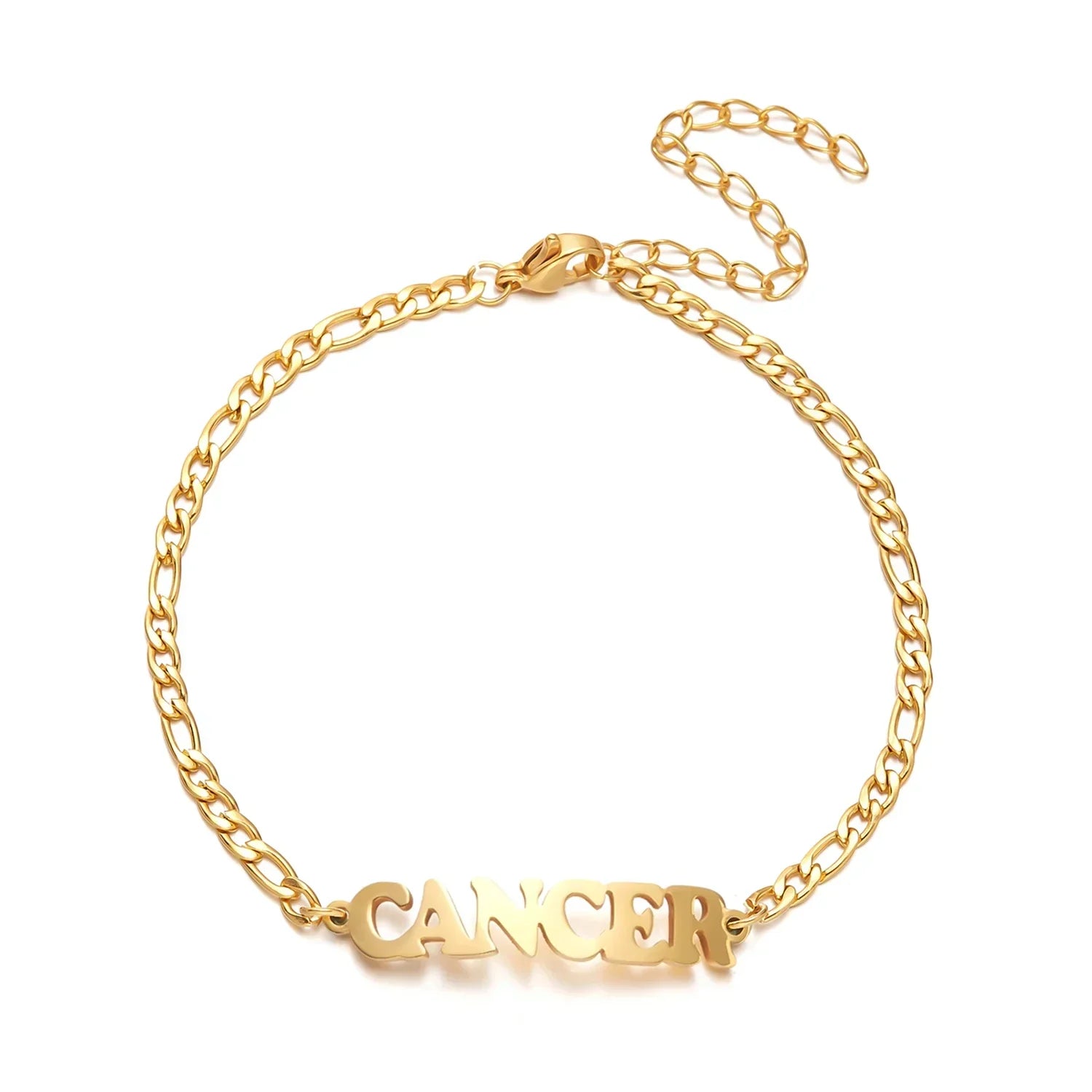 golden Zodiac Sign Bracelets