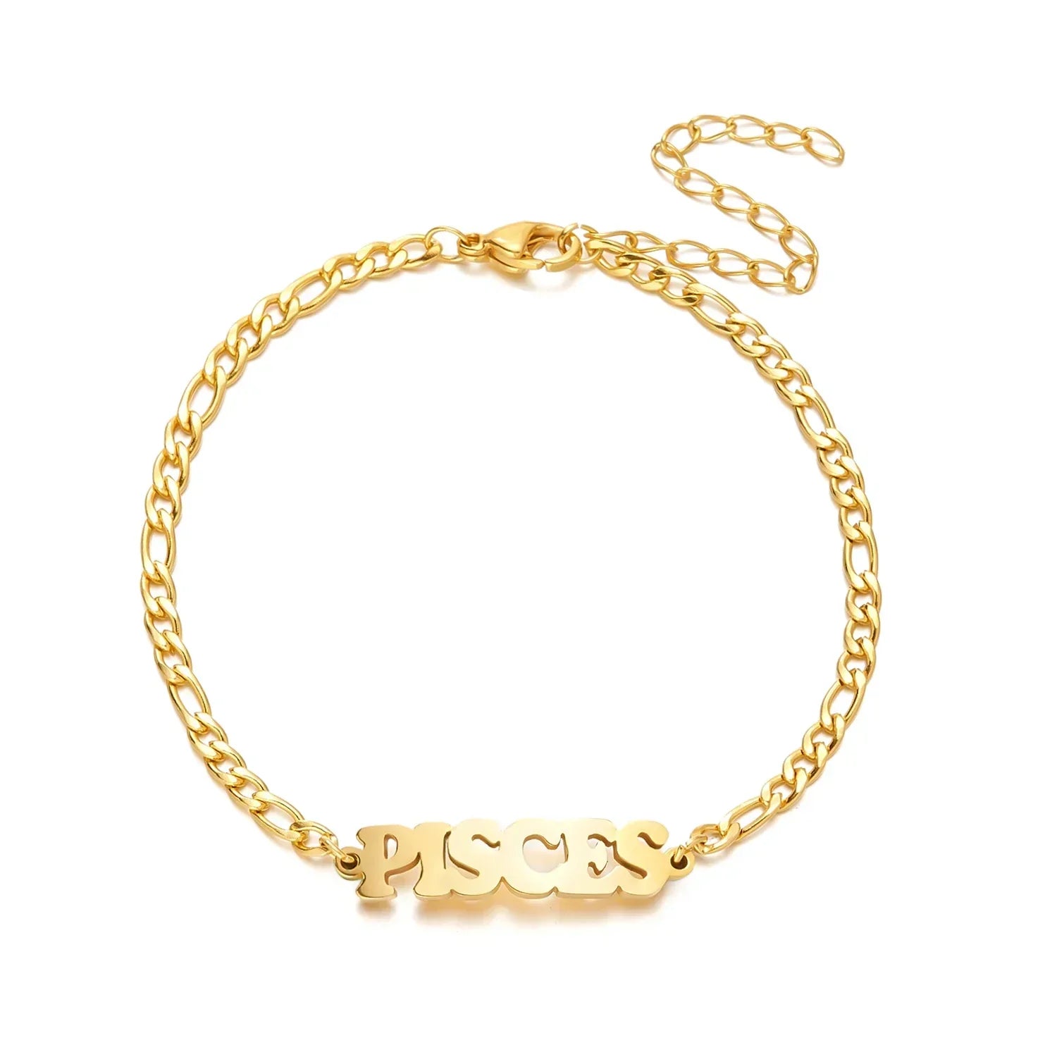 golden Zodiac Sign Bracelets