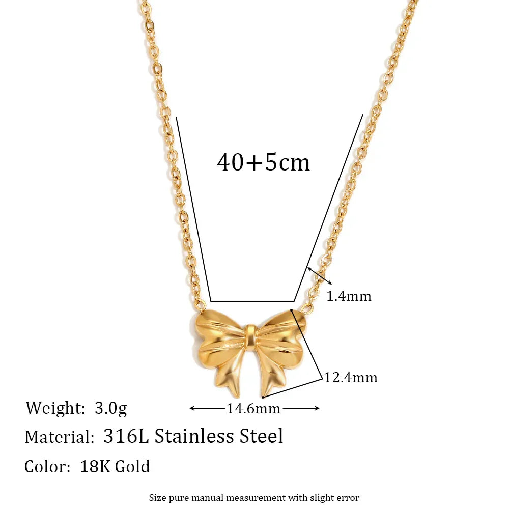 Sweet Ribbon Bow Earrings | Necklaces