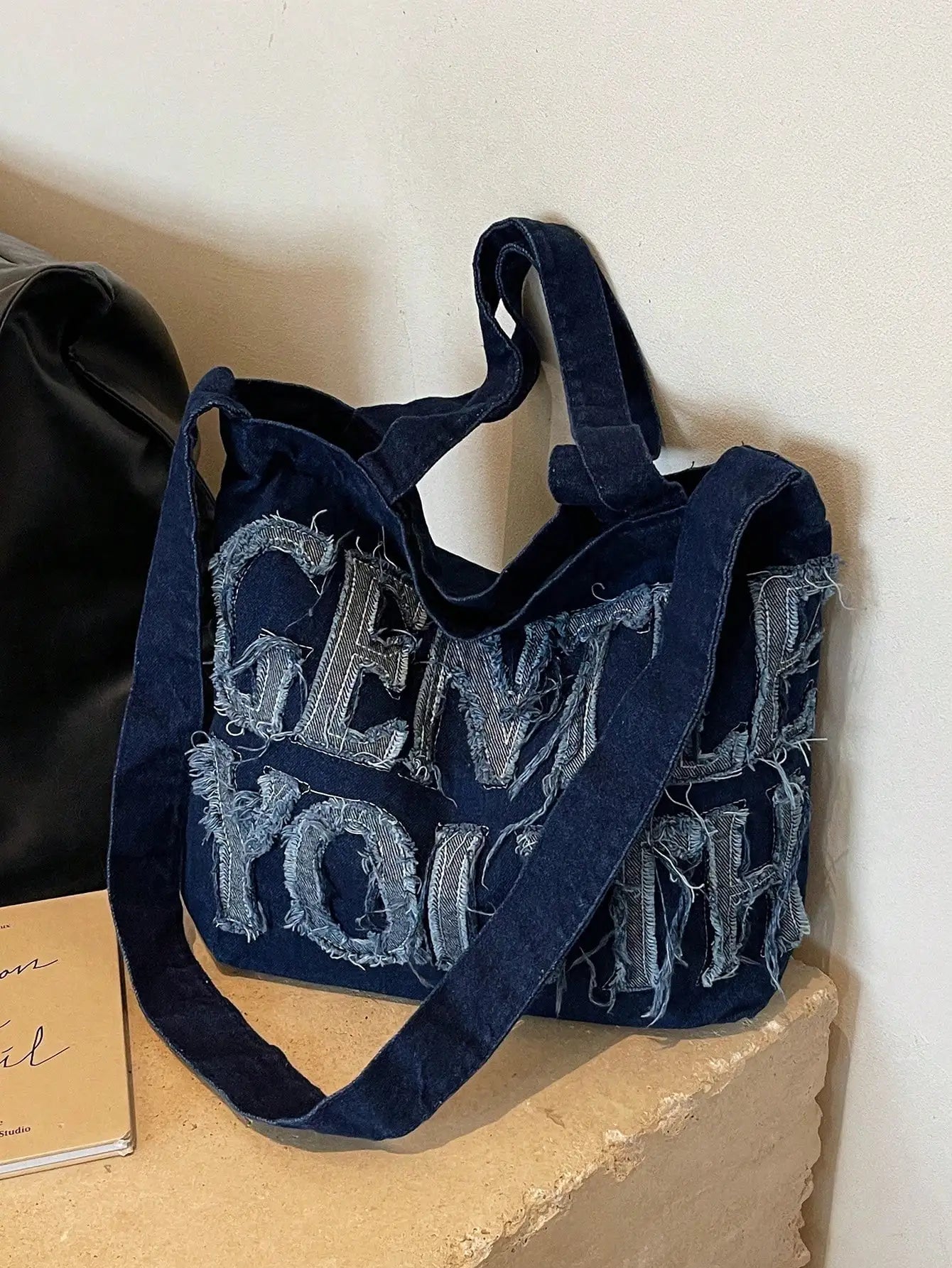 Jeans Canvas Tote Bag