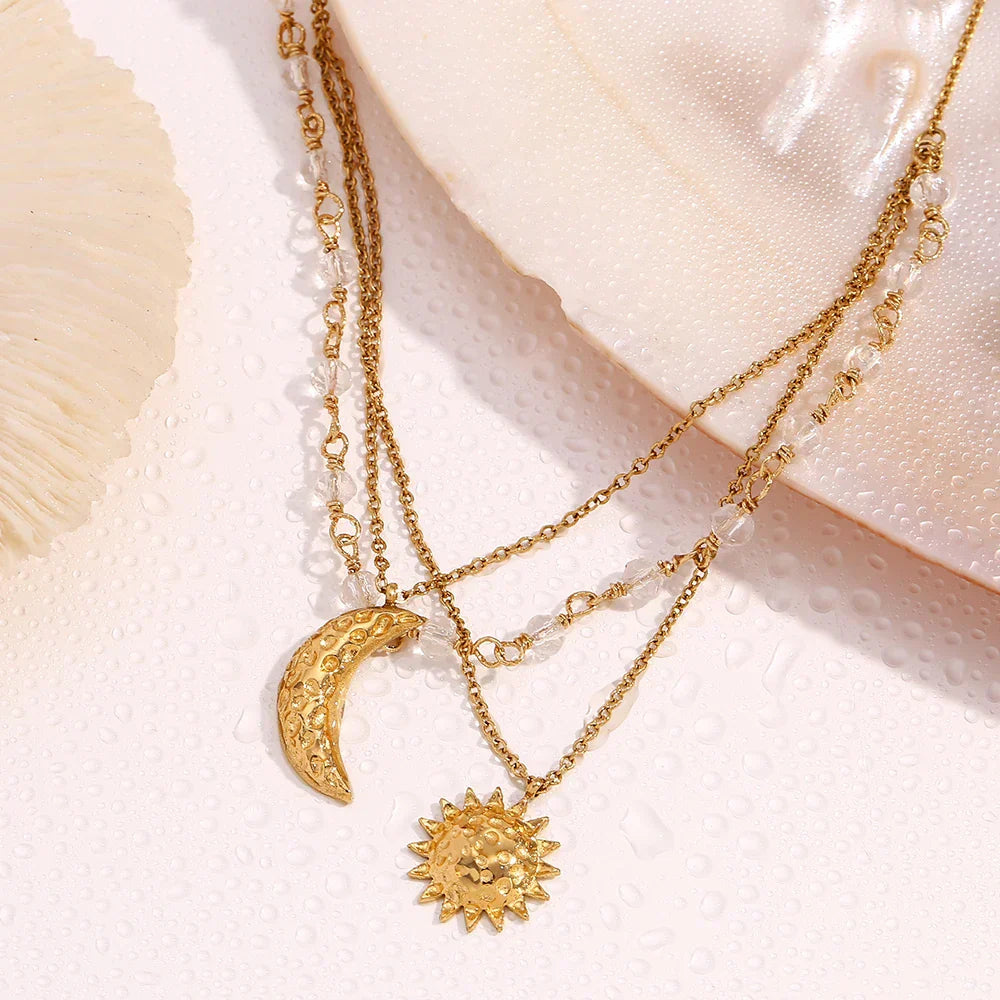 Classic Three-Layer Necklace