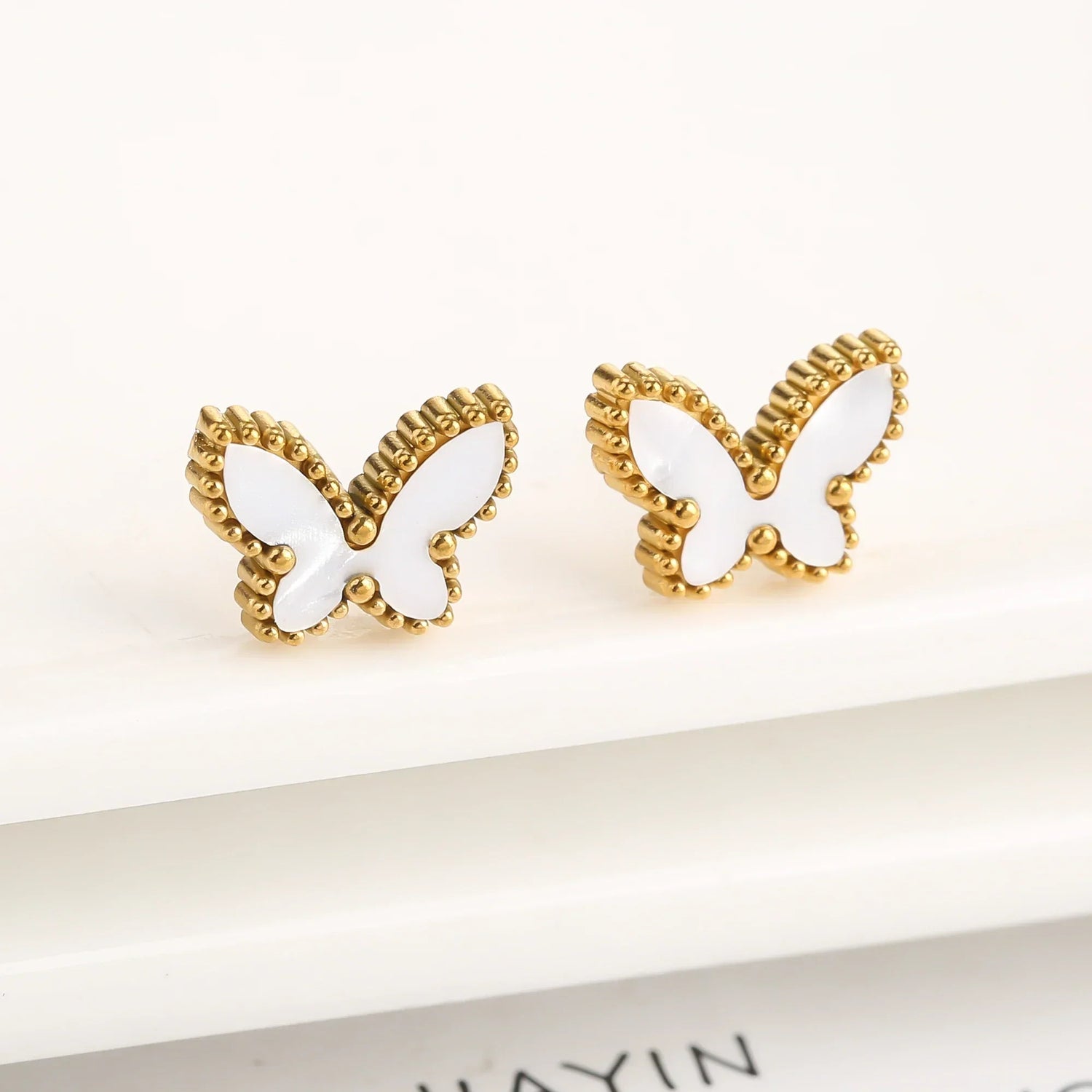 Butterfly Insect Bracelet & Earrings