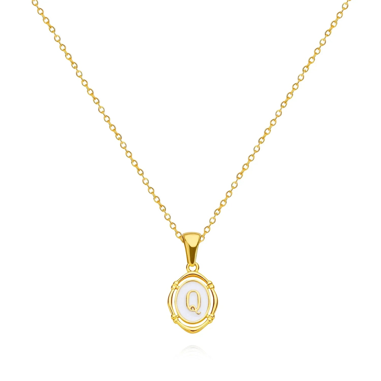 Gold Initial Necklace