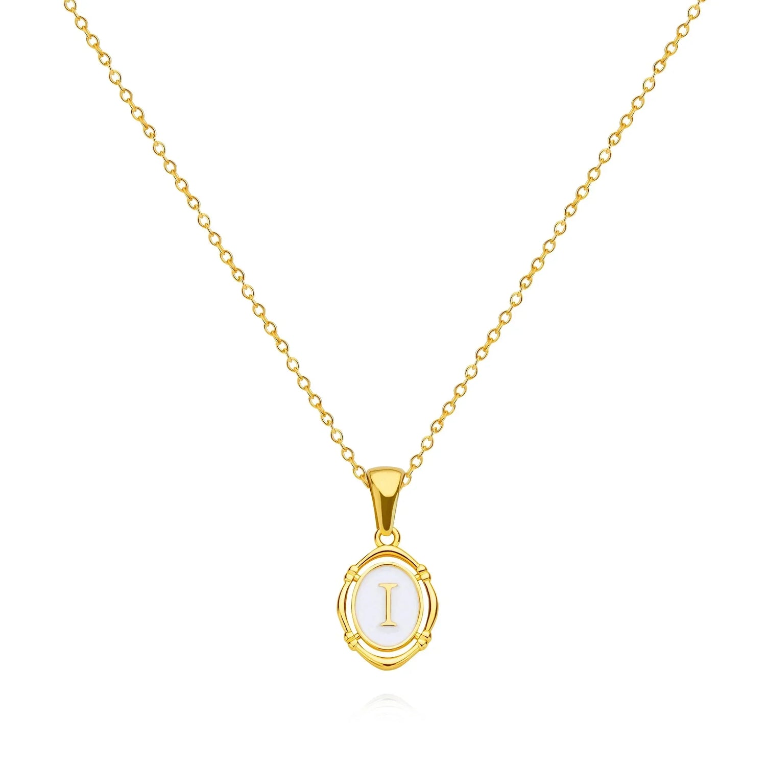 Gold Initial Necklace