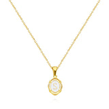 Gold Initial Necklace