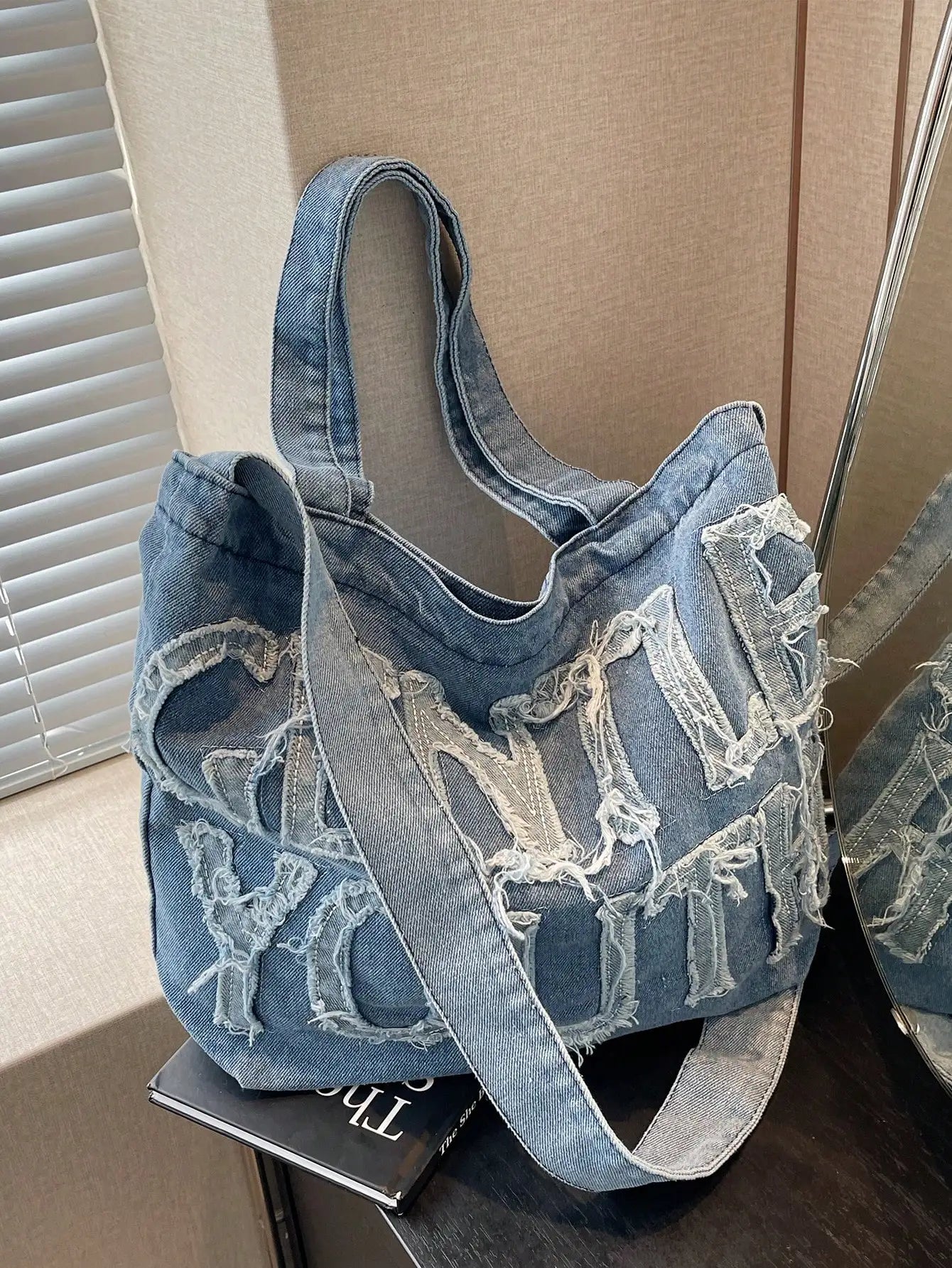 Jeans Canvas Tote Bag