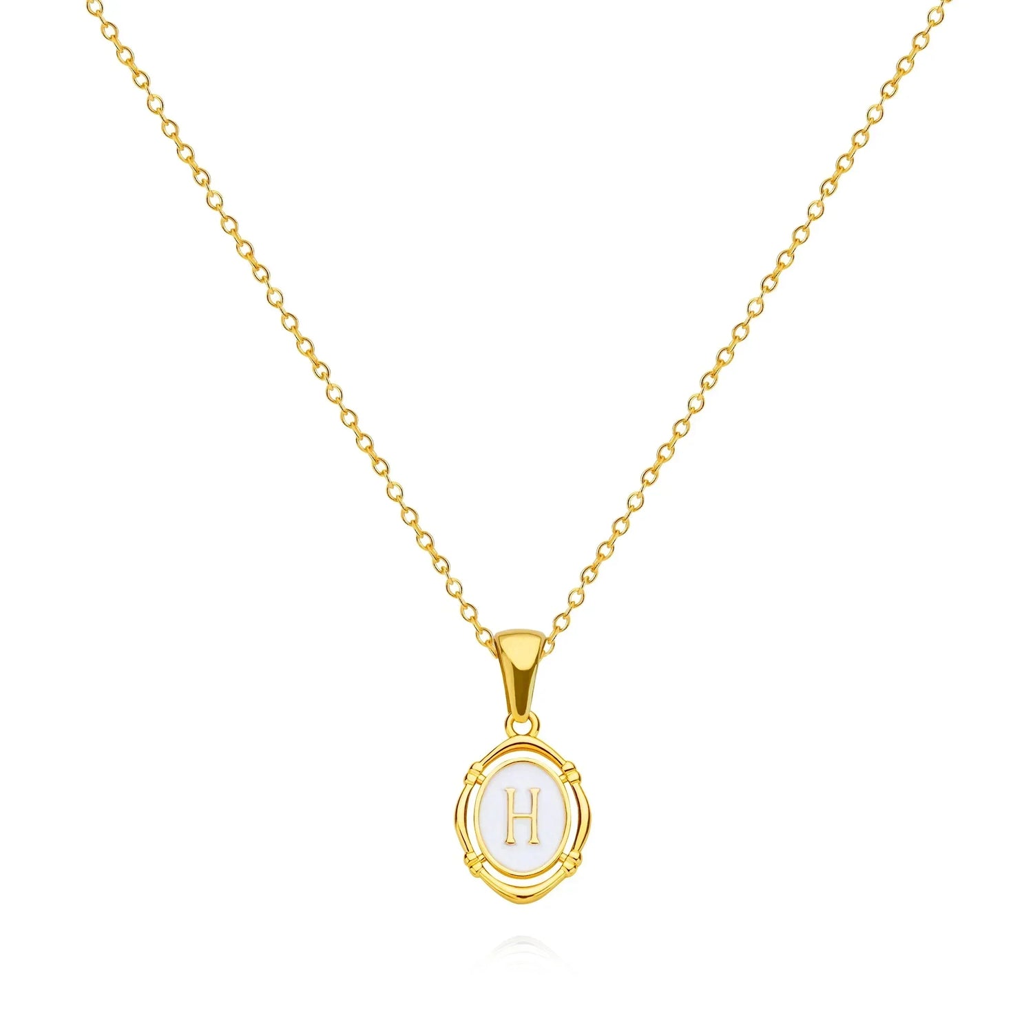 Gold Initial Necklace