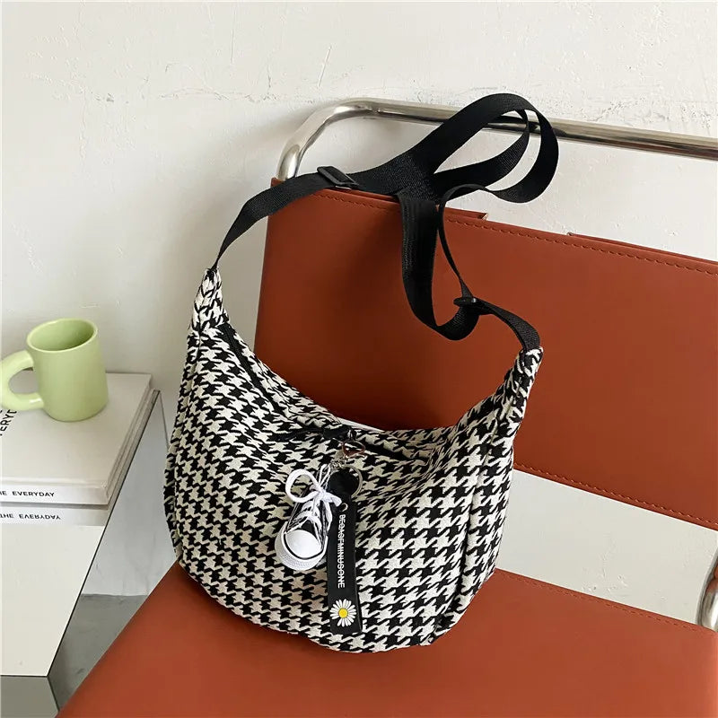 Classic Houndstooth Bag